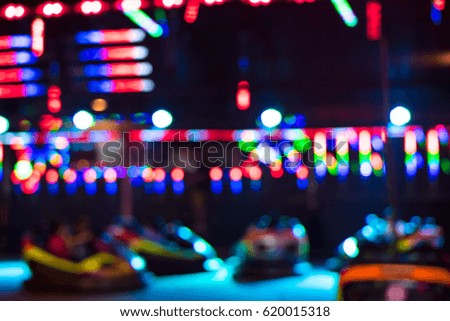 bokeh toy and carnival