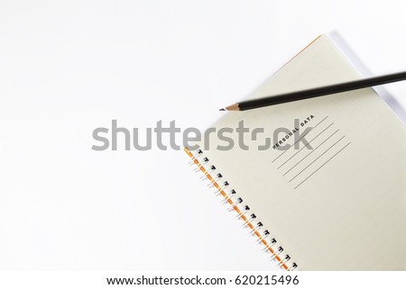 Office tools and stationery isolated on white background