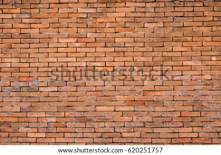 Old brick wall texture and Background.,Retro tone photo style.