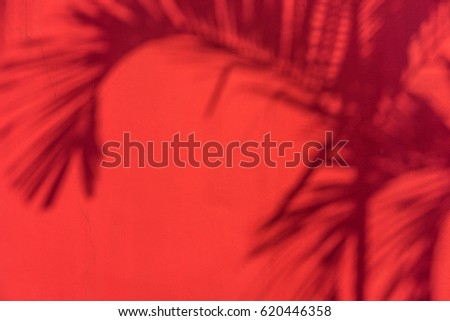 red concrete wall, light and shadow natural, abstract, background