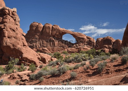 Skyline arch Arches National Park Utah
