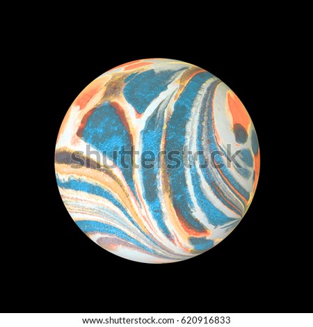 Abstract Marble Ball for Album Covers and Clip Art
