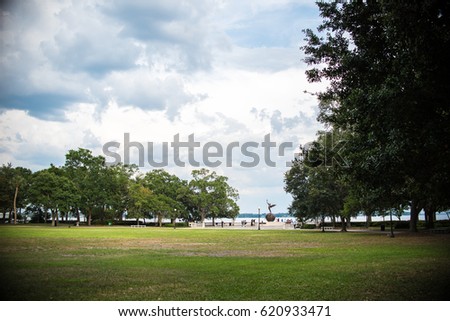 Park Landscape in Jacksonville 