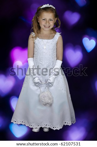 photo cute formal picture of young girl portrait