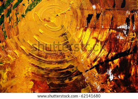 abstract background painted with acryl