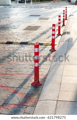 Traffic Cones for not parking in location