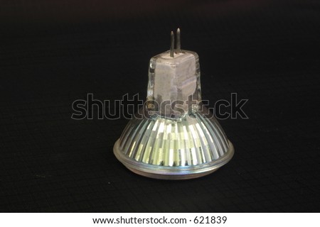 Halogen light bulb - upside down
