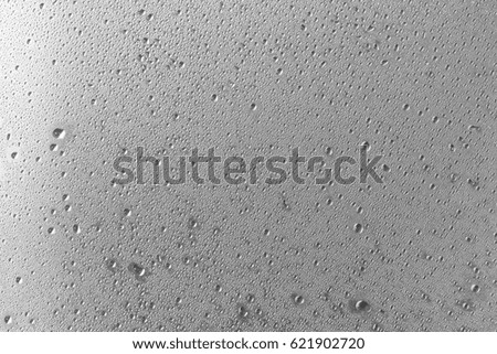 texture is drops of rain on the surface of