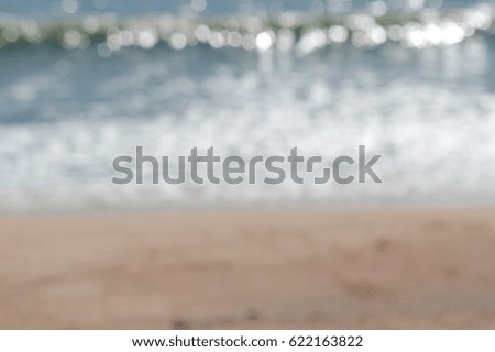 Blurred bokeh smooth light ocean sunny outdoor background. Deep sea textured contemplation. creativity decoration