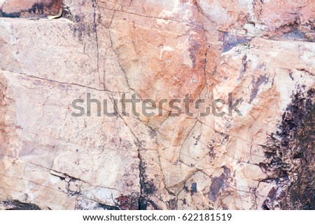Orange marble surface