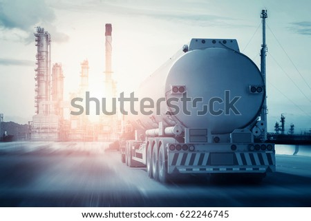 fuel truck in motion on highway and blurred background
 Royalty-Free Stock Photo #622246745
