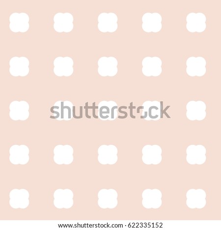 Geometrical pink and white pattern