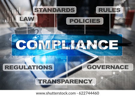 Compliance business concept. 
