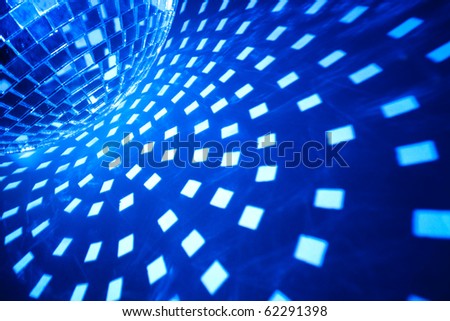 blue disco background