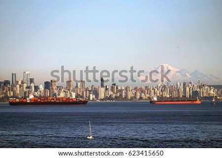 City of Vancouver, British Columbia in Canada