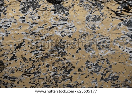 Water wave pattern with reflections background