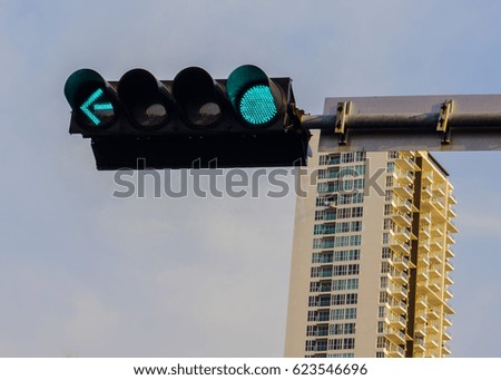 traffic light for urban road to safety transportation