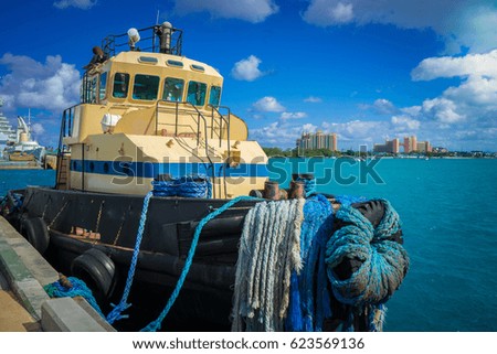 Bahamas fisher boat