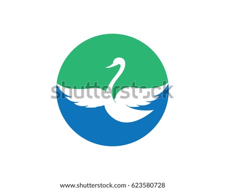 Duck logo template