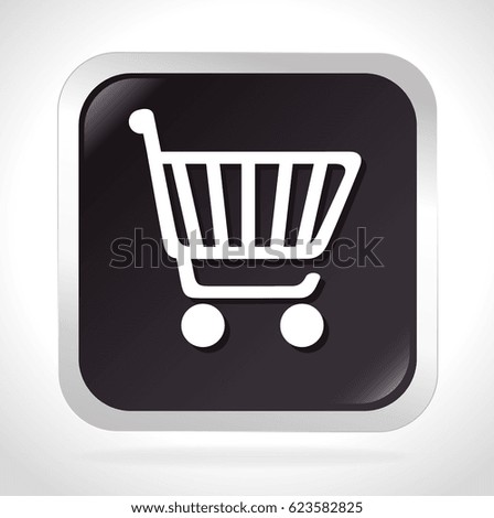 cart shopping isolated icon