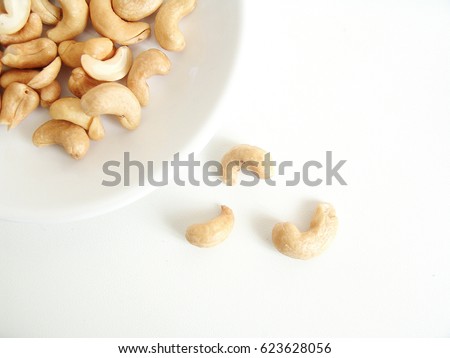 Cashew nut  Royalty-Free Stock Photo #623628056