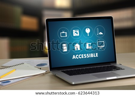Accessible Welcome Greeting Welcoming Approachable Access Enter Available Concept
