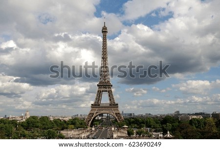 View from a different angle ... Eiffel Tower