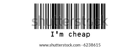 I'm  cheap  barcode