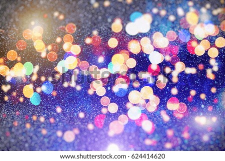 Colorful circles of light abstract background

