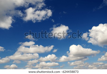  sky background and white clouds