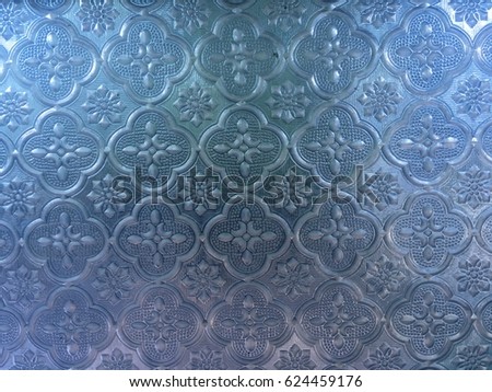 Abstract glass ornament background texture