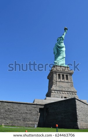 The Statue of Liberty from Liberty Harbor