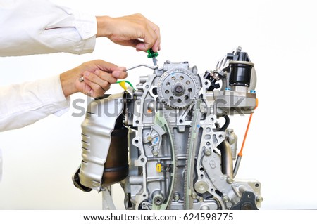 Maintenance of the automobile engine