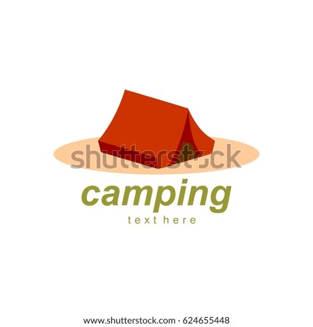 Camping Logo Vector Template