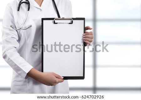 Doctor and Sign Blank