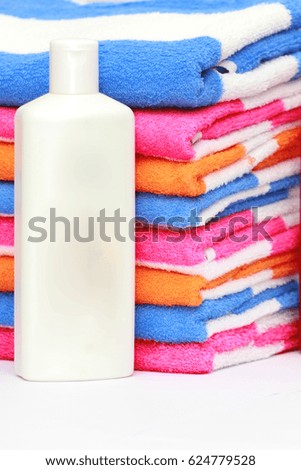 Towel isolated on white