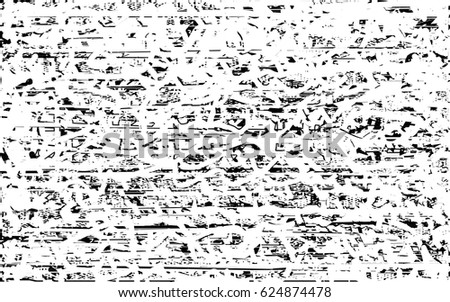 Background black and white abstract texture vector with  dark spots, nets, lines and scratches 