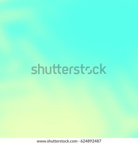Blue And Yellow Blured Background