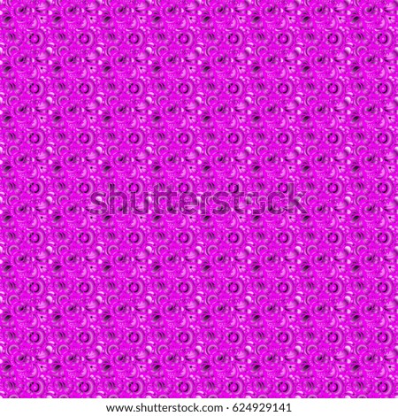 Vintage seamless pattern in purple and pink colors. Seamless background. Elegant vector damask wallpaper.