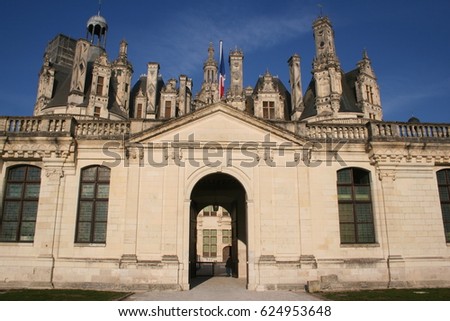 Castle Of Chambord, small gate