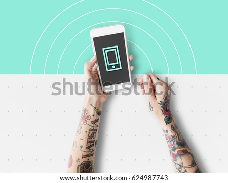 Phone Communication Device Graphic Symbol Icon