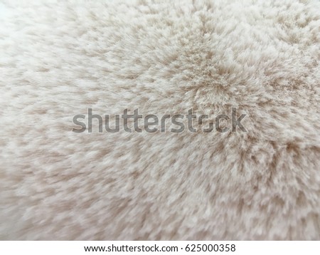 a white soft beatiful fur