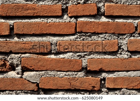 Red Brick Wall Detail