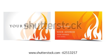 vector business card set, vector design.