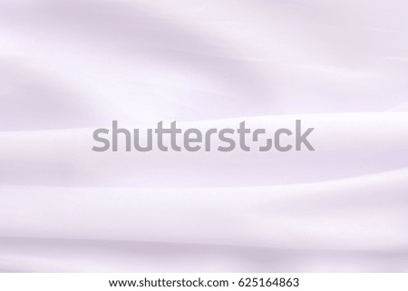 White cloth background abstract with soft waves.
