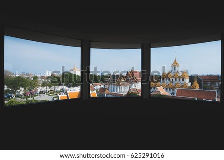 Temple monastery in Bangkok