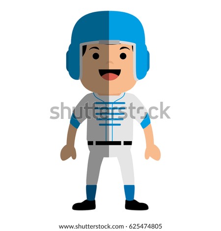 baseball player avatar character