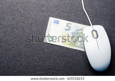 computer mouse, euro