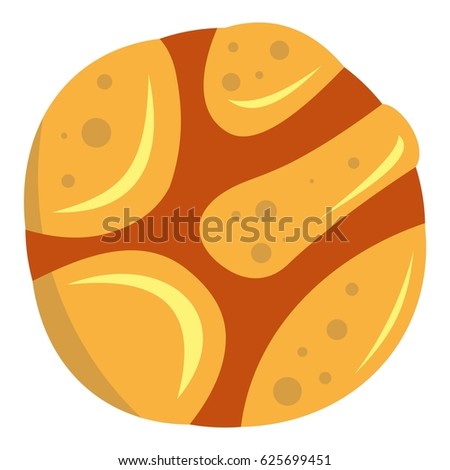  Spica icon flat isolated on white background vector illustration