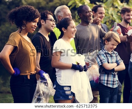 Group of diversity people volunteer charity project Royalty-Free Stock Photo #625712375
